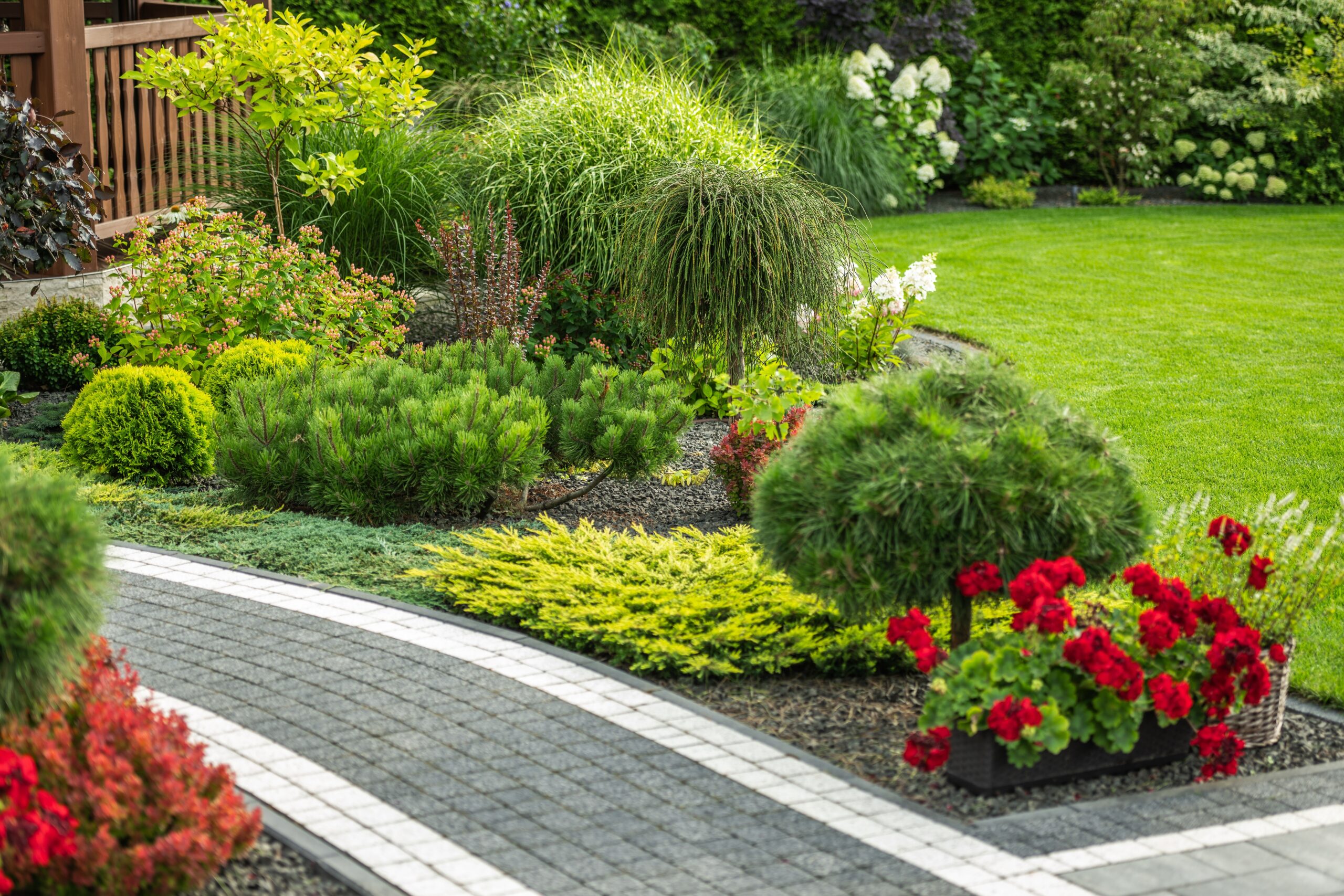 LPDP stock-photo-a-vibrant-garden-features-neatly-arranged-flower-beds-diverse-greenery-and-a-curved-stone-pathway-2498714091